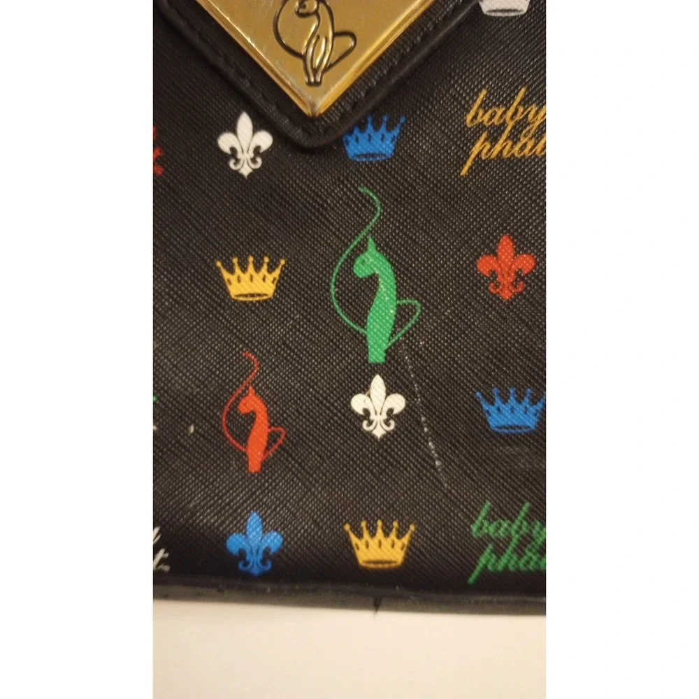 Y2K Vintage Baby Phat Rainbow Logo Purse‎ Handbag VGUC
